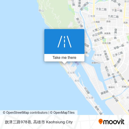 旗津三路978巷地圖