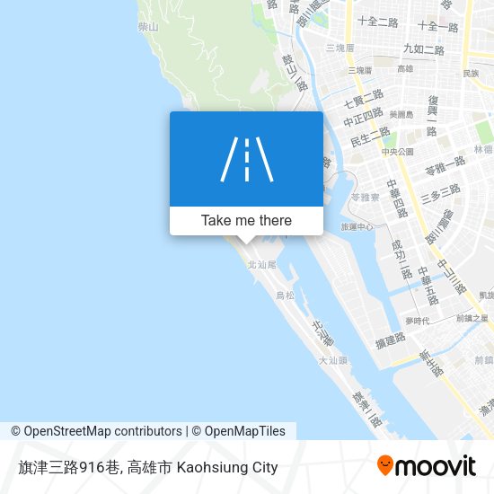 旗津三路916巷 map