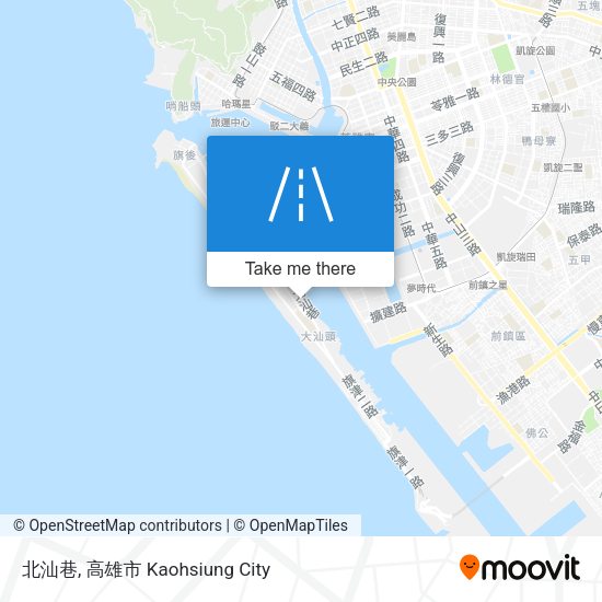 北汕巷 map
