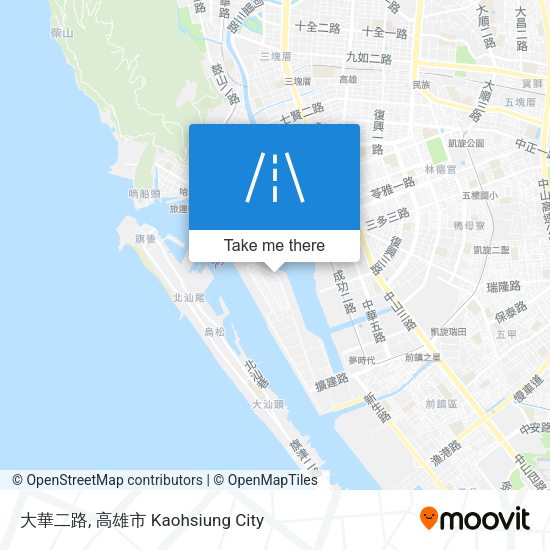 大華二路 map