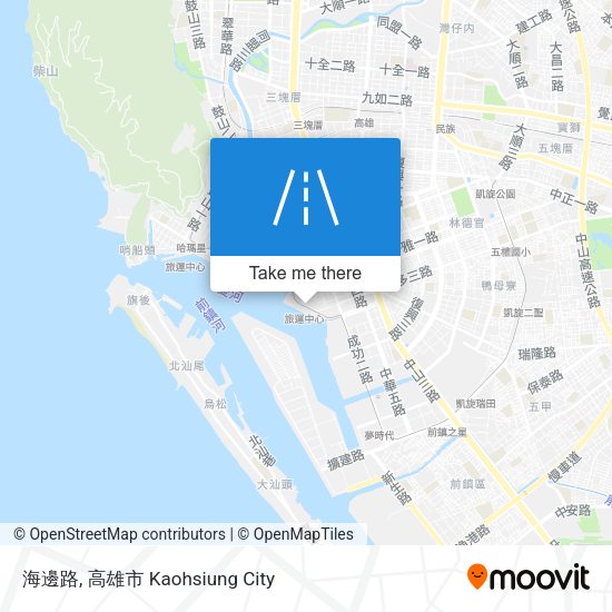 海邊路地圖