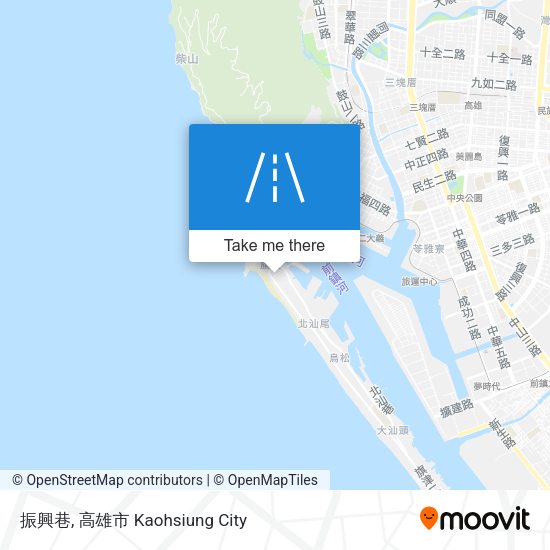 振興巷 map