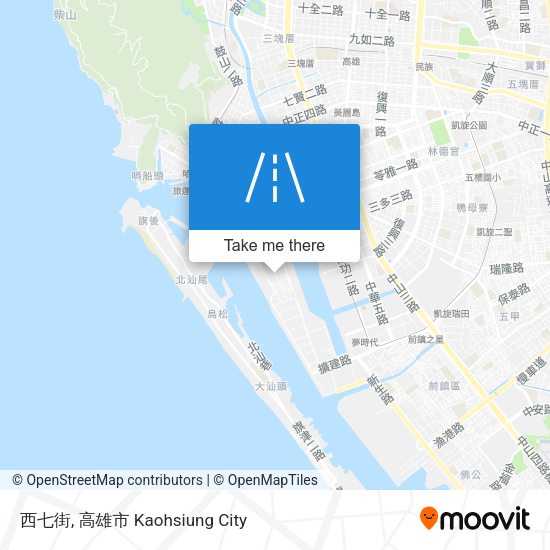 西七街 map