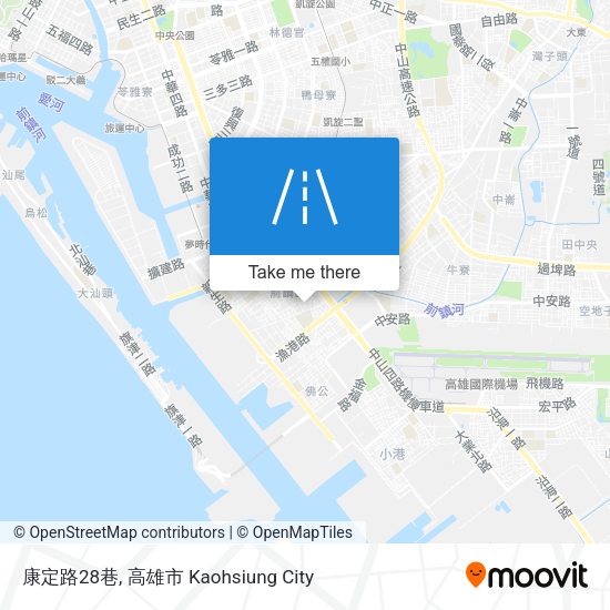 康定路28巷 map