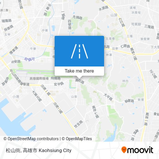 松山街 map