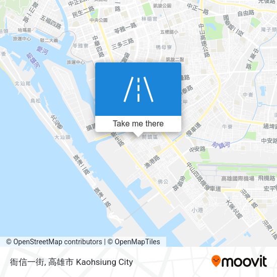 衙信一街 map
