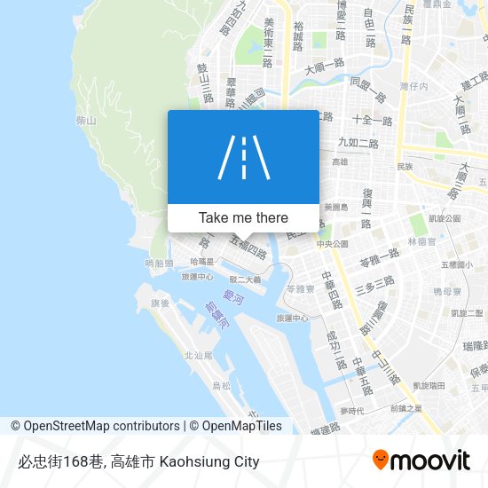 必忠街168巷 map