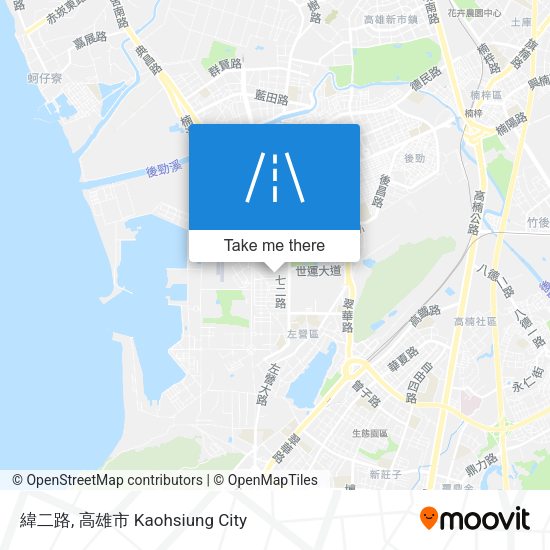 緯二路 map