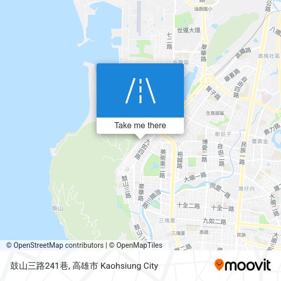鼓山三路241巷 map