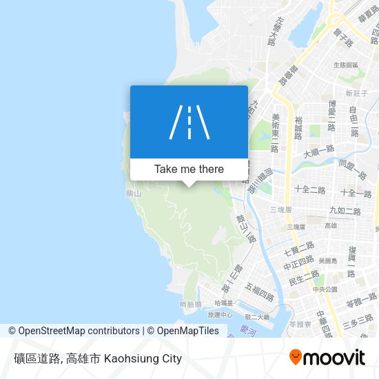 礦區道路 map