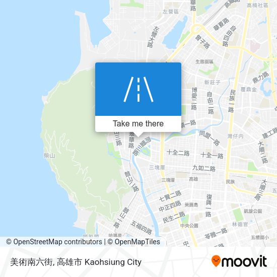 美術南六街 map