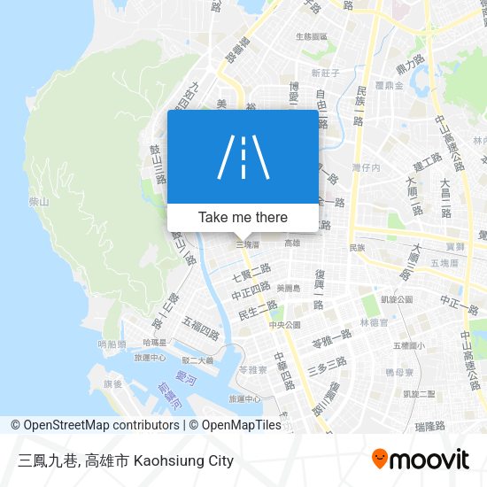 三鳳九巷 map