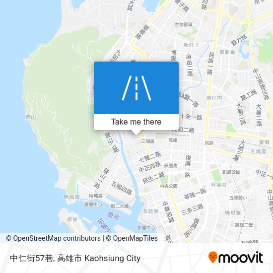 中仁街57巷 map