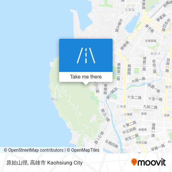 原始山徑 map