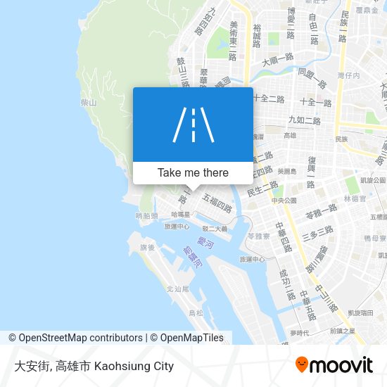 大安街 map