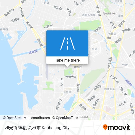 和光街56巷 map