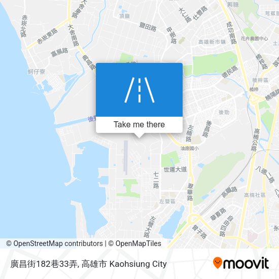 廣昌街182巷33弄地圖
