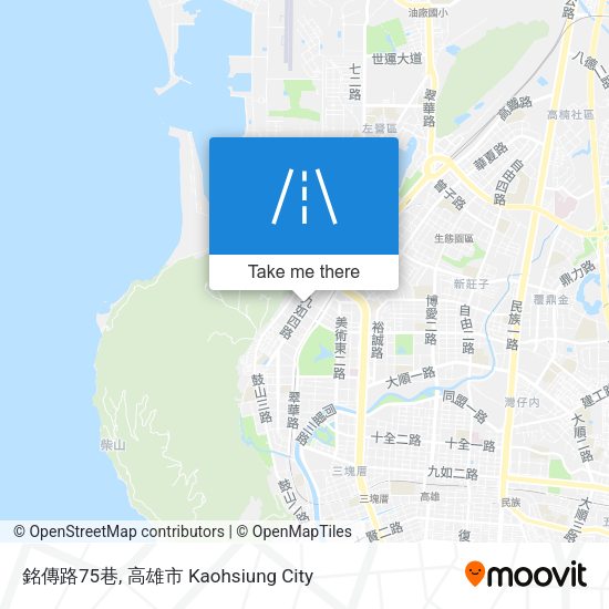 銘傳路75巷地圖