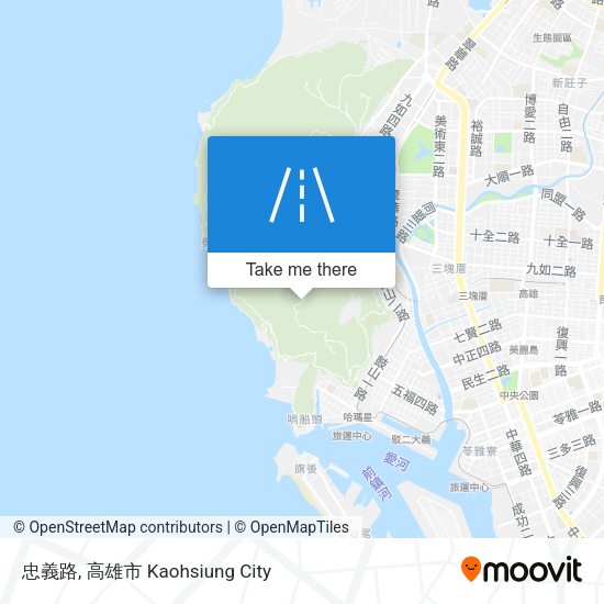 忠義路地圖