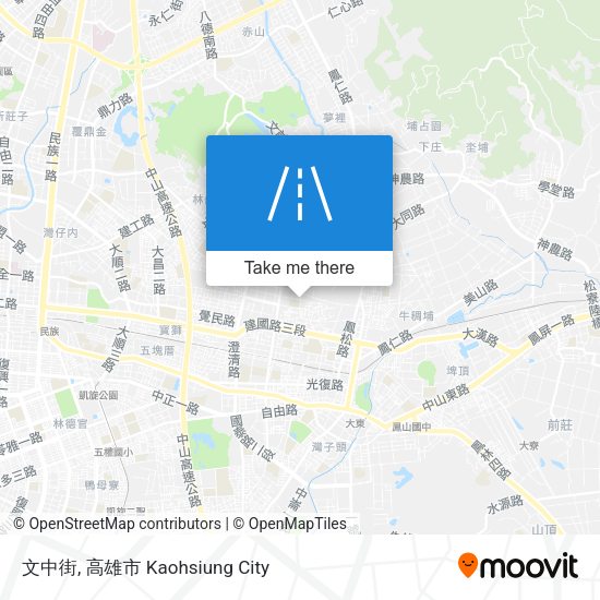 文中街地圖