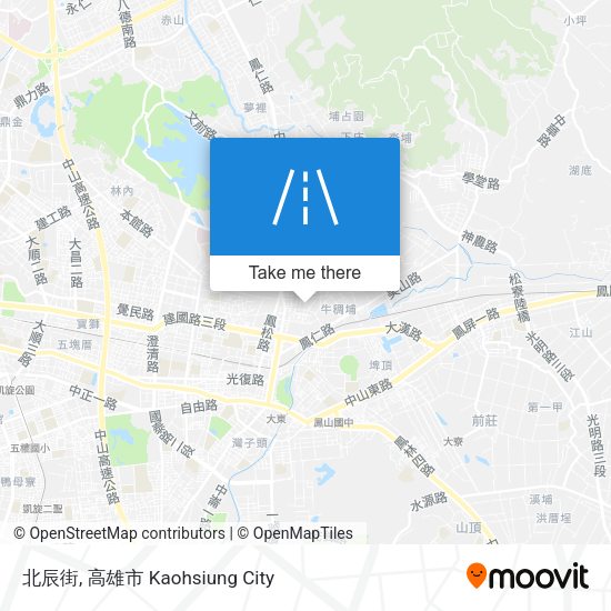 北辰街 map