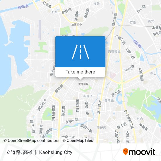 立道路 map