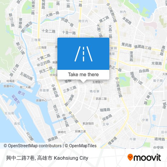 興中二路7巷 map