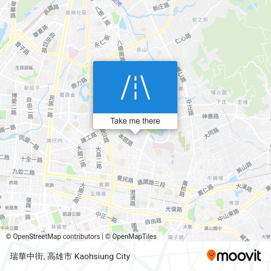 瑞華中街 map