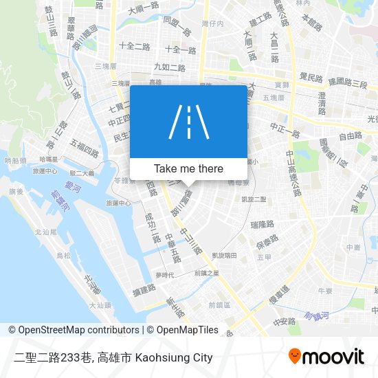 二聖二路233巷 map