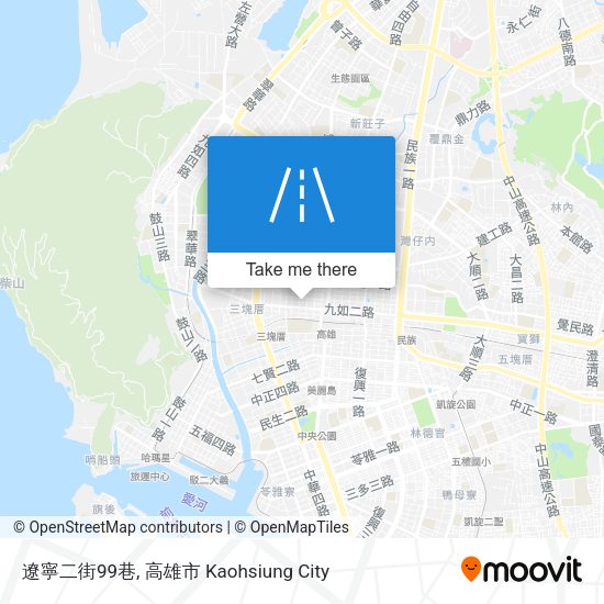 遼寧二街99巷 map