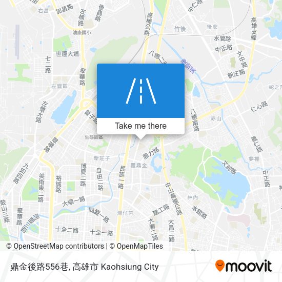 鼎金後路556巷 map