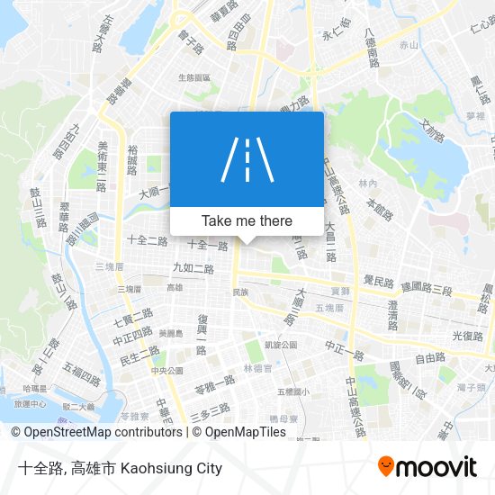 十全路 map