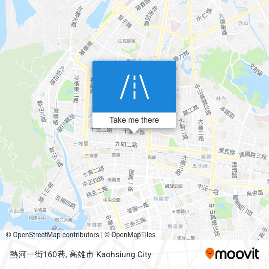 熱河一街160巷地圖