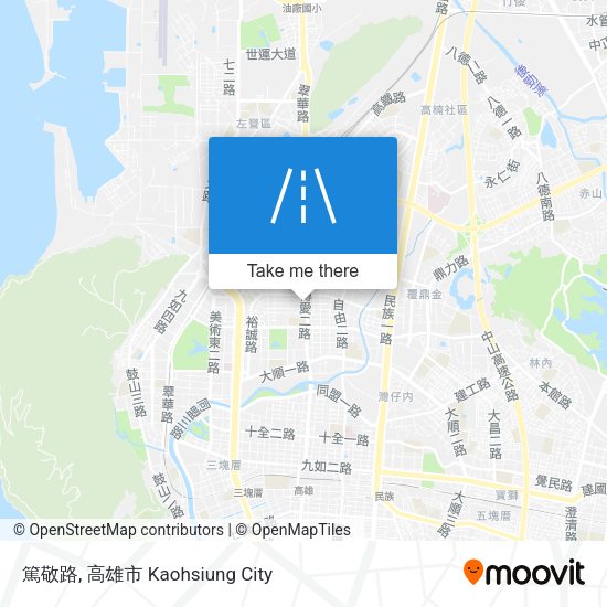 篤敬路 map