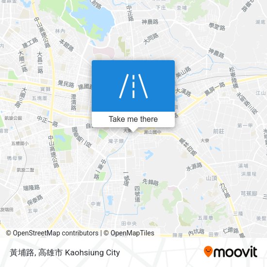 黃埔路地圖