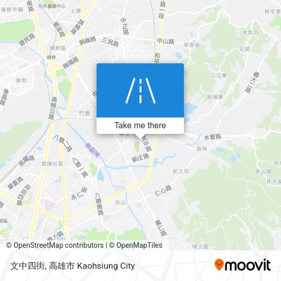 文中四街 map