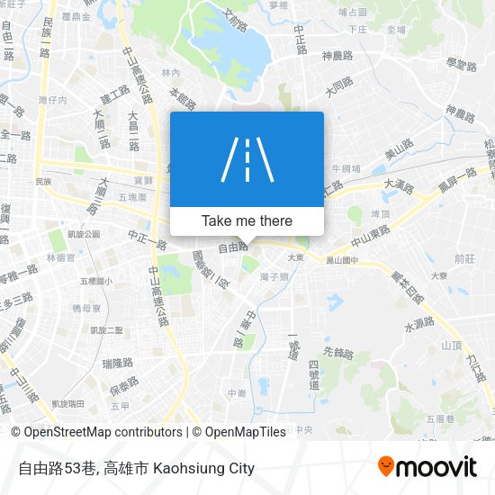 自由路53巷 map