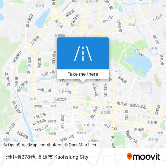 灣中街278巷地圖