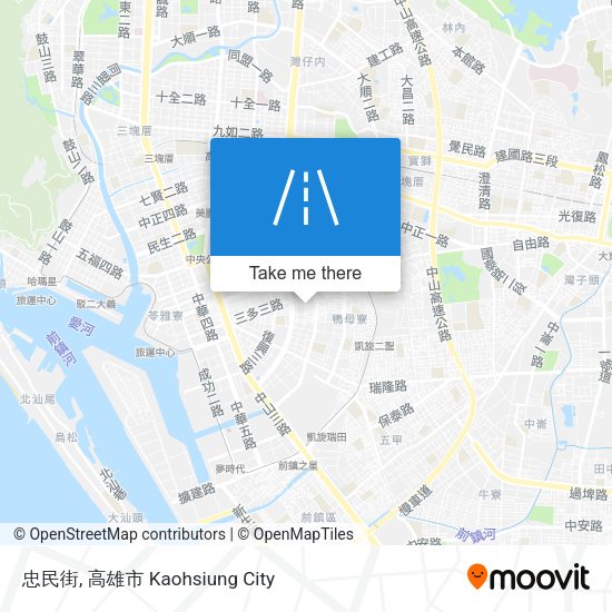 忠民街地圖