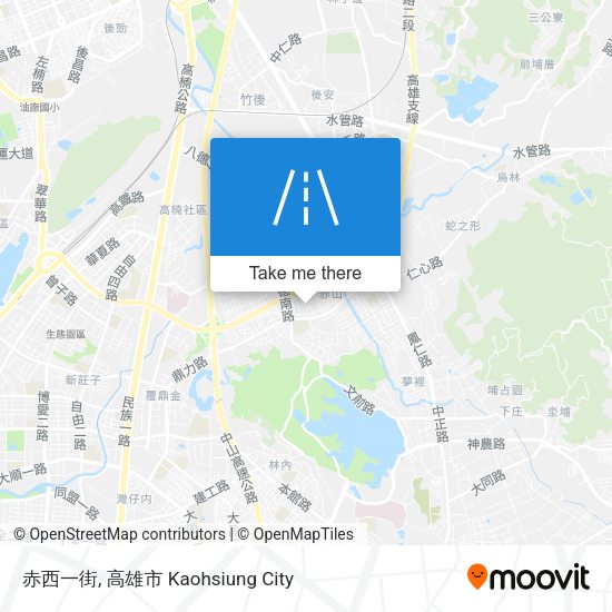 赤西一街 map