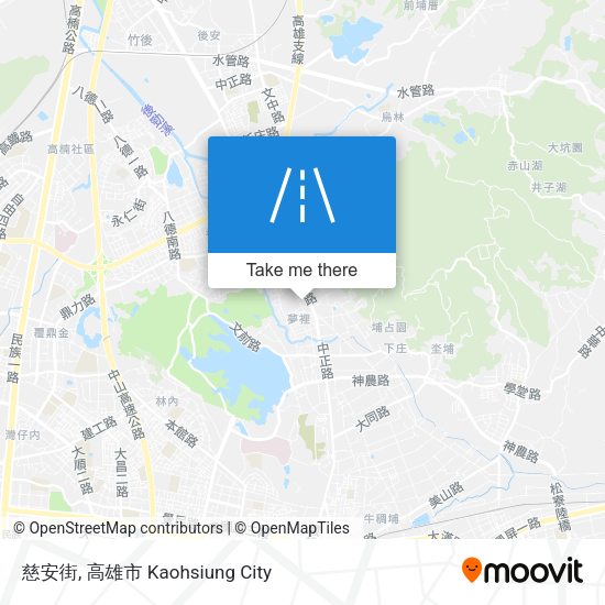 慈安街地圖