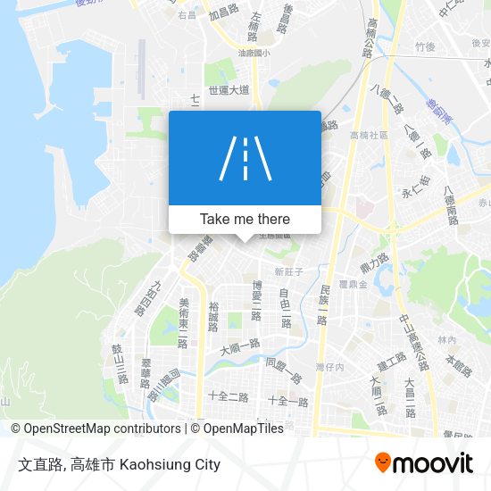 文直路地圖