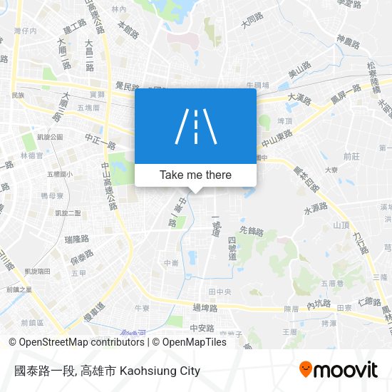 國泰路一段 map
