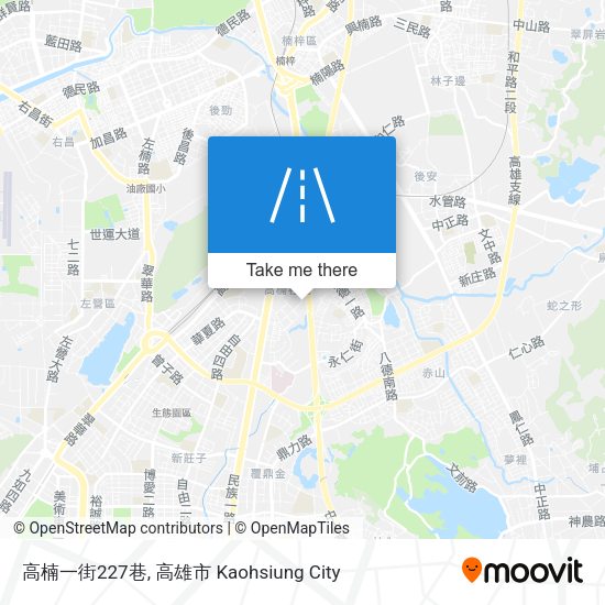 高楠一街227巷地圖