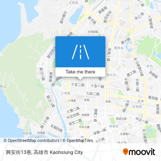興安街13巷地圖