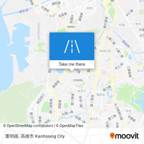 重明路 map