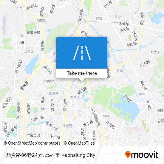 鼎貴路86巷24弄地圖