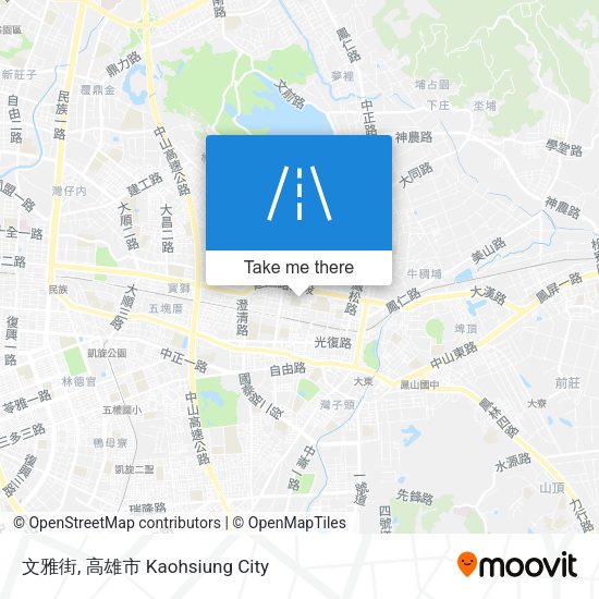 文雅街 map