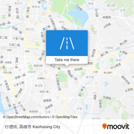 行禮街地圖
