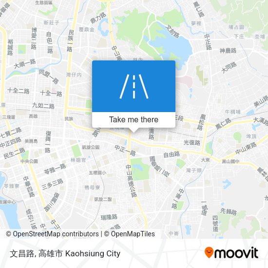 文昌路 map